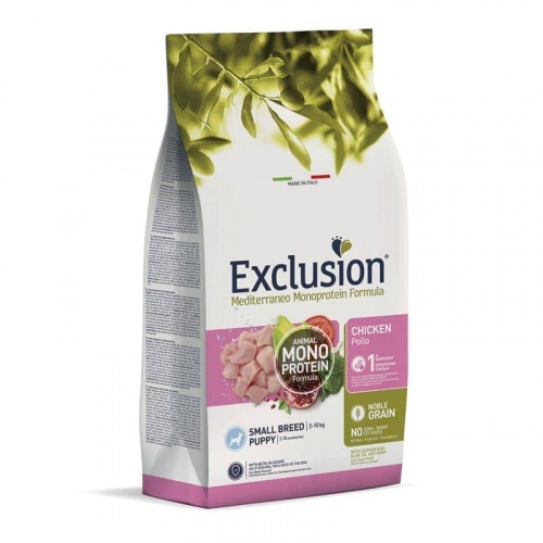 Exclusion Dog Puppy Small Chicken 500g